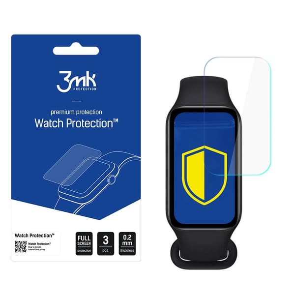 Xiaomi Mi Band 8 Active - 3mk kellosuojaus ARC