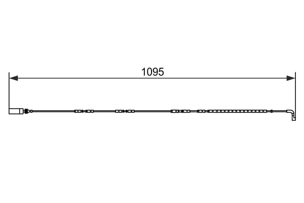 SLITSENSOR BROMSBELÄGG 1987473069 BOSCH