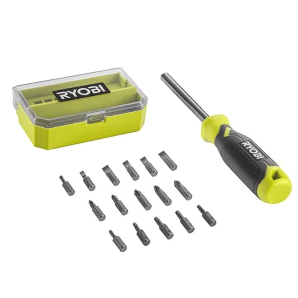 RYOBI Skruetrækkersæt 17 dele