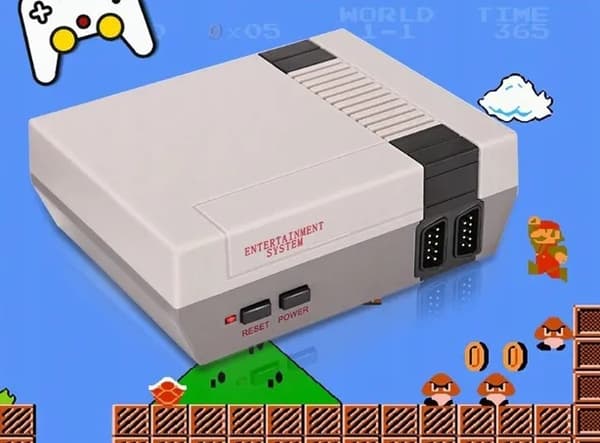 RETRO TV-SPELKONSOL 620 AV-SPEL 2 PEGASUS-KADDER