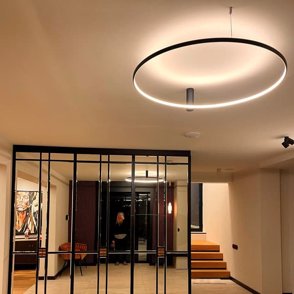 RING LED FOUNDATION SORT LYS PRESTIGE LP-909/1C L BK CCT