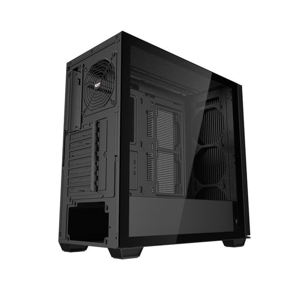 darkflash DS900WS ATX blæserløs computerkasse (sort)