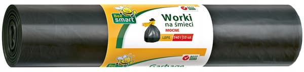 Bee Smart affaldsposer LDPE 240l 10 stk.