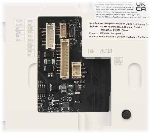 Wi-Fi/IP INDENDØRS PANEL DS-KH9310-WTE1(B) Hikvision