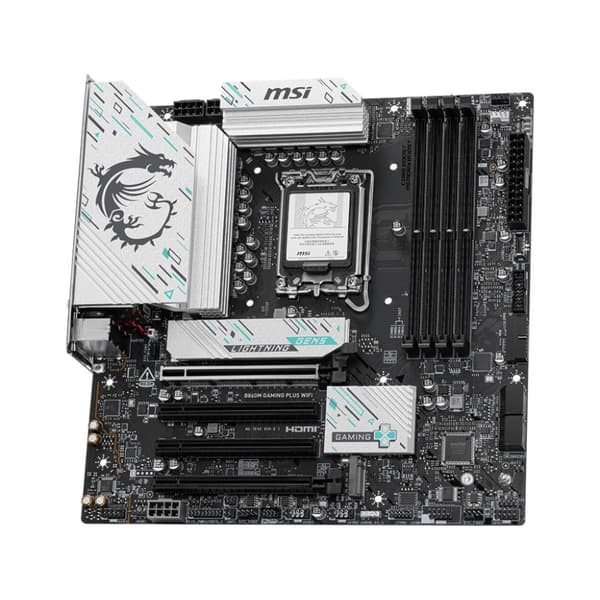 MSI B860M GAMING PLUS WIFI Bundkort, Micro ATX, DDR5