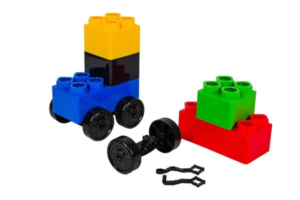 Giants Vehicles Klodser + Rutsjebane 103 stk.