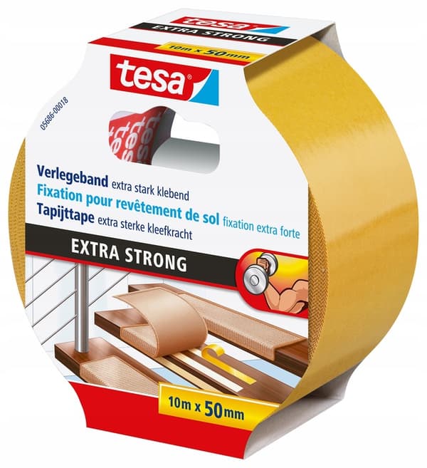 388520 TESA DS EKSTRA STÆRK A 10M X 50MM