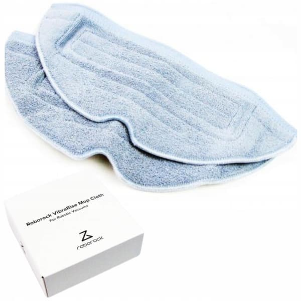 2 x Moppkläder i microfiber för VibraRise Roborock S7 Original