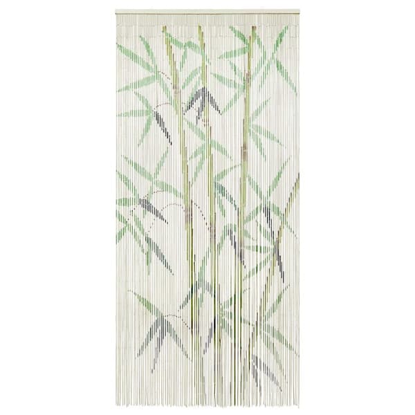 vidaXL Flugnät i bambu med tryck 100x200 cm bambu