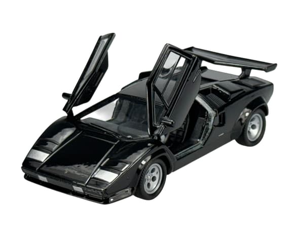 WELLY LAMBORGHINI COUNTACH LP 500 S SORT 1:34 43815
