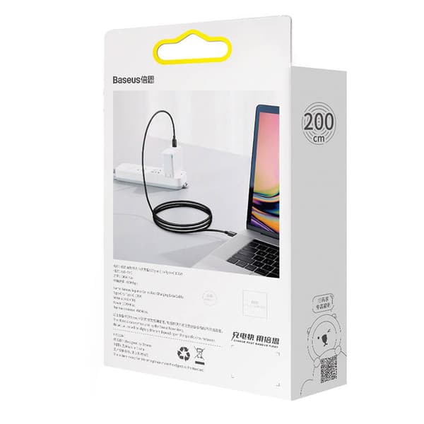 Baseus Superior Series USB-C til USB-C kabel, 100W, 1m (sort)