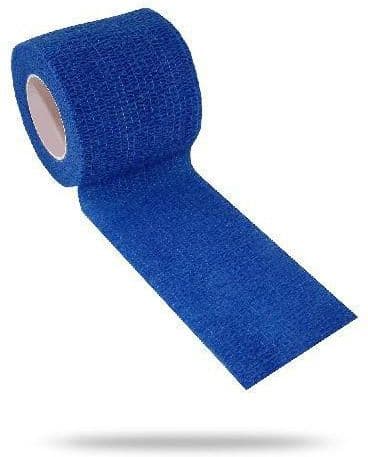 Elastinen itsekiinnittyvä koheesiivinen sininen side 5,0 cm x 4,5 m