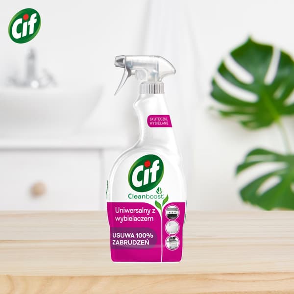 448355 CIF Spray Power Vittgörande 750ml