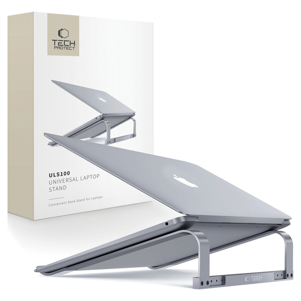 TECH-PROTECT ULS100 UNIVERSAL LAPTOP-STAND, GRÅ