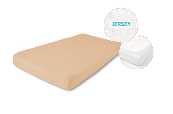 Jerseylakan 110/120x190/200 PREMIUM Beige