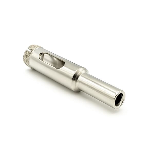 Diamantborekrone til keramiske fliser og glasfliser til vådboring 14mm titanium