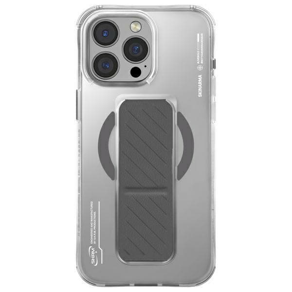 Skinarma cover Axon iPhone 16 Pro Max 6.9 Magnetisk opladning + grebstativ titanium