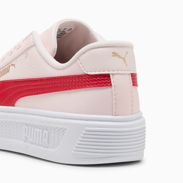 Puma SMASH PLATFORM V3 damesko, pink, 39075826, størrelse 37,5