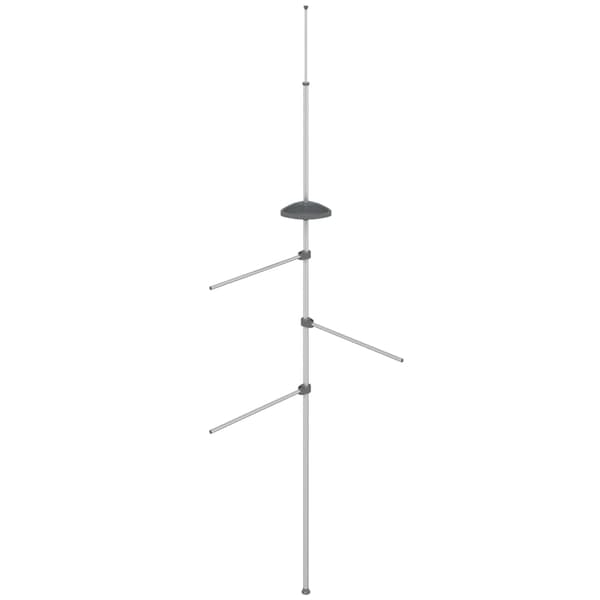vidaXL Pyyheteline, 47x280 cm, Alumiini