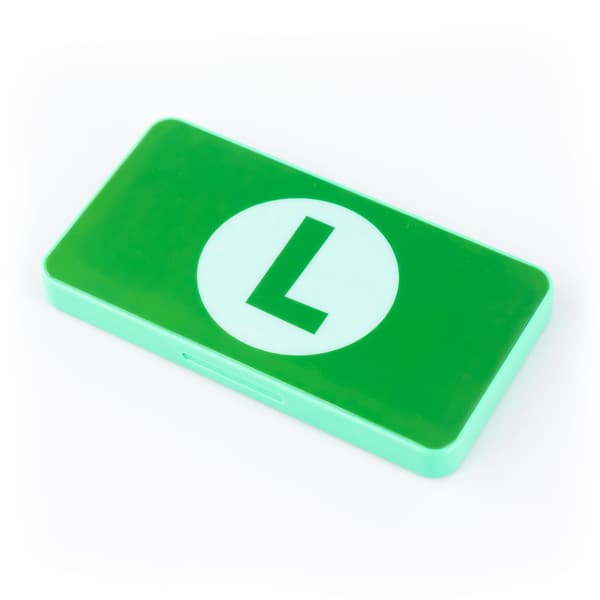 Nintendo Switch OLED Micro SD-kort organizer cover Luigi Mario Bros.