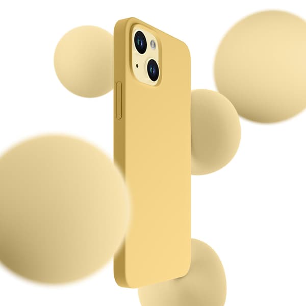 Apple iPhone 15 - 3mk Hardy Silikon MagCase Gul