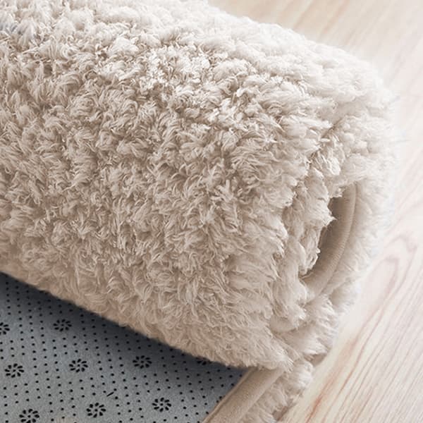 Alpaca Strado pyöreä matto 90x90 - Alpabeige