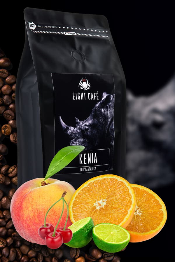 Friskristede Arabica-kaffebønner Kenya 250 g