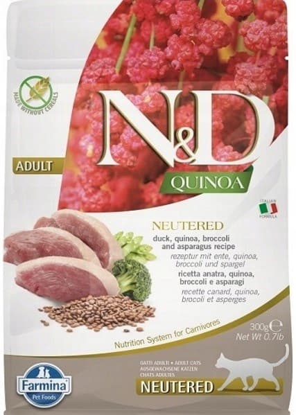FARMINA N&D QUINOAAND,BROCOLLI&ASPARGS 4x300g