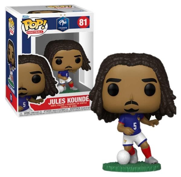 FUNKO POP Jalkapallo Ranska -figuuri - Jules Kounde 81 Monivärinen