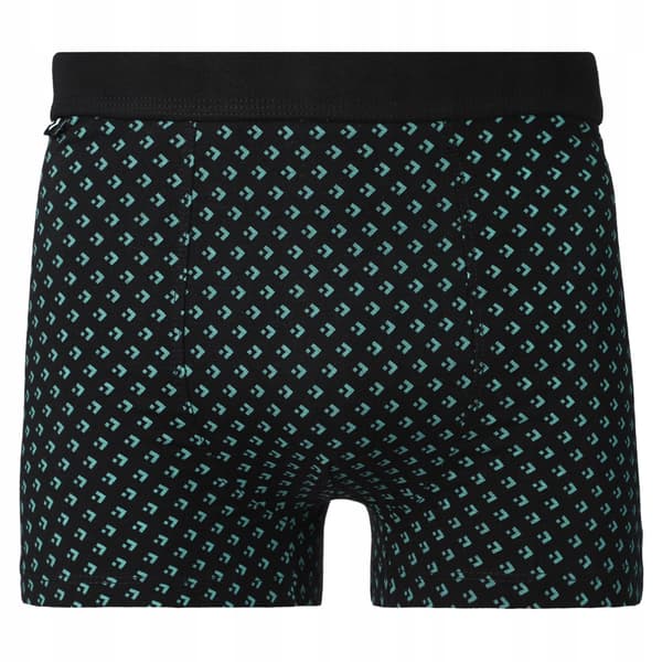 Herrboxershorts i bomull, släta, klassiska, med Moraj-logotyp, 3-pack - M
