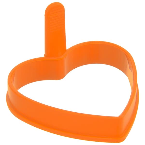 Silikonäggform orange hjärta SILLINIE