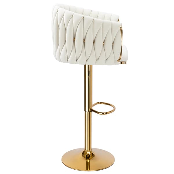 Cofton Gold Cream White -baarituoli
