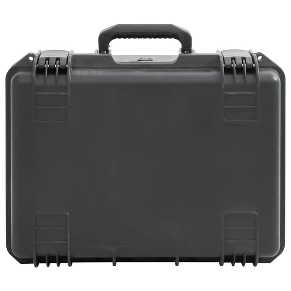 vidaXL værktøjskuffert til luftfart sort 49x38x23 cm PP