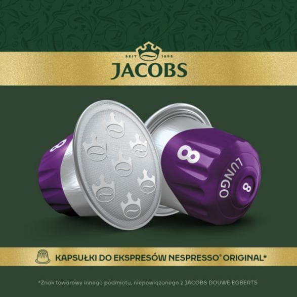 Kapselit JACOBS Lungo 8 Intenso 20 kpl