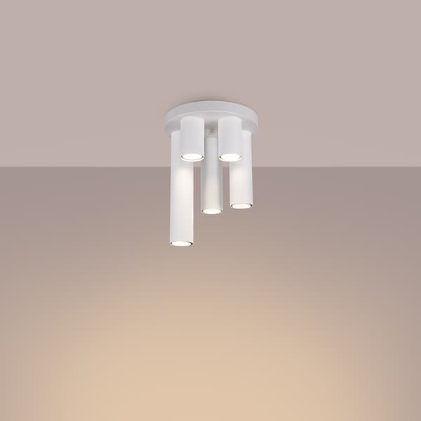 TAKLAMPA LAGOS 5 GU10 VIT SOLLUX SL.1465
