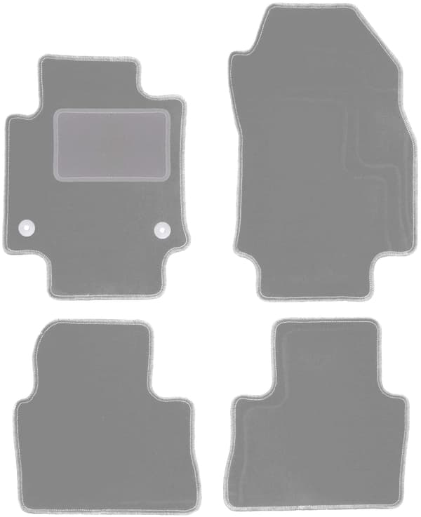 Grå bilmåtter til Toyota RAV4 V SUV (2019-)