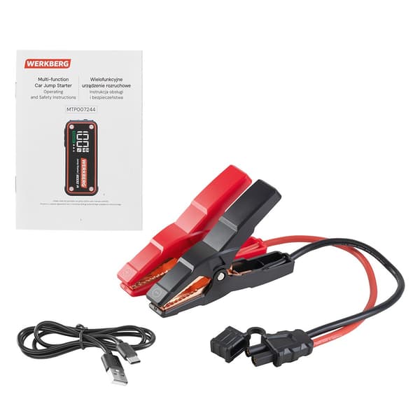 Werkberg AL009 starttiapulaite 36000mAh 3000A/6000A