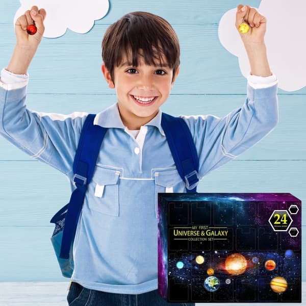 ADVENTSKALENDER PLANETER RYMD UNIVERSUM SOLSYSTEM HÄNGEN 24