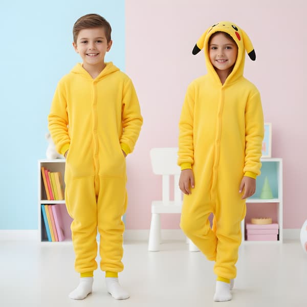 Pokémon Pikachu kigurumi-pyjamas 95-105 cm