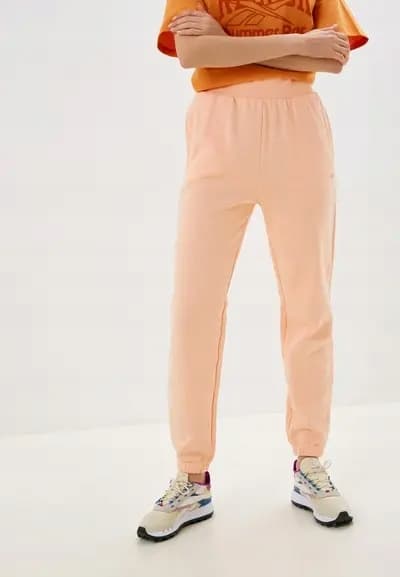 Reebok orange lange joggingbukser til kvinder L 0A9C4_A* BAGRUNDER