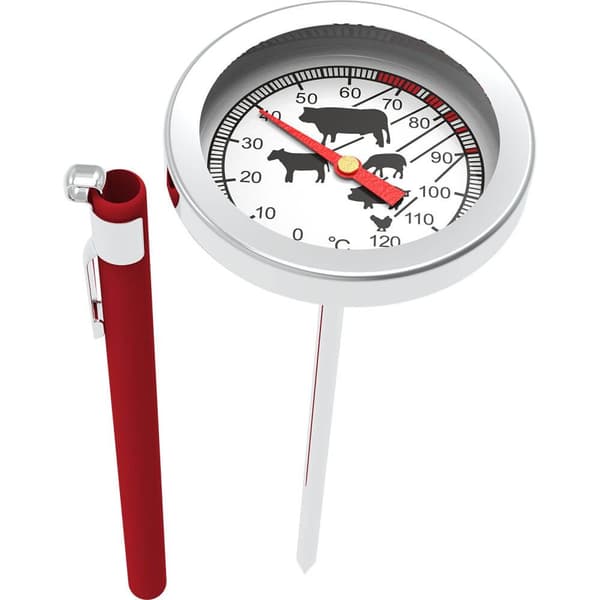 Termometer för bakning, rökning, tillagning av kött 0-120°C