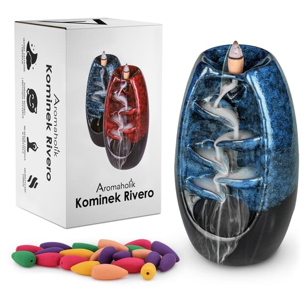 KERAMISKA KONISKA RÖKELSEKAR MED BACKFLOW - DEN ORIGINAL AROMAHOLIC