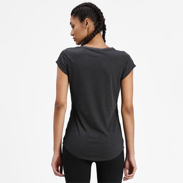 Puma PERFORMANCE HEATHER CAT dame T-shirt grå 52032007 r S