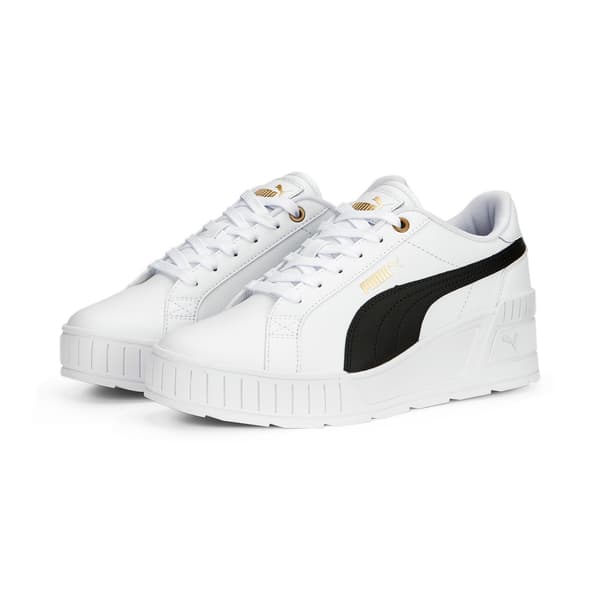 Puma KARMEN WEDGE damesko hvide 39098502 størrelse 40.5