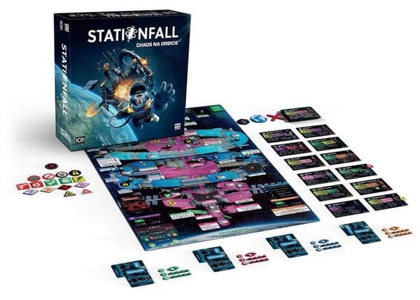 Galakta Stationfall Chaos on Orbit -lautapeli – Monivärinen