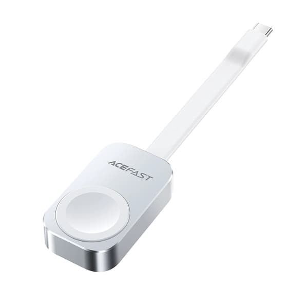Acefast E21 5W Trådløs Oplader til Apple Watch - Sølv