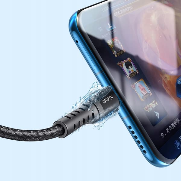 MCDODO USB-C-KABEL SNABBLADDNING FÖR SAMSUNG APPLE USB TYP C 3A 60W 1M