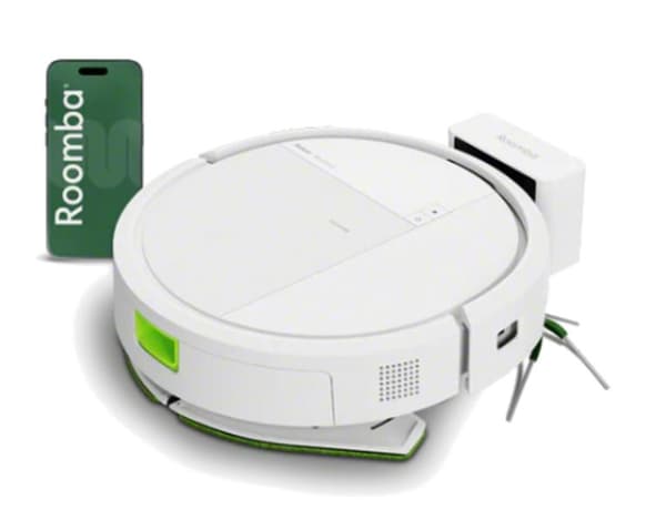 IROBOT Roomba 115 Combo Hvid Støvsuger og Mopperobot