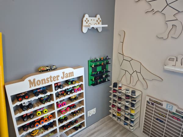 Minecraft-kompatibel figurdisplay