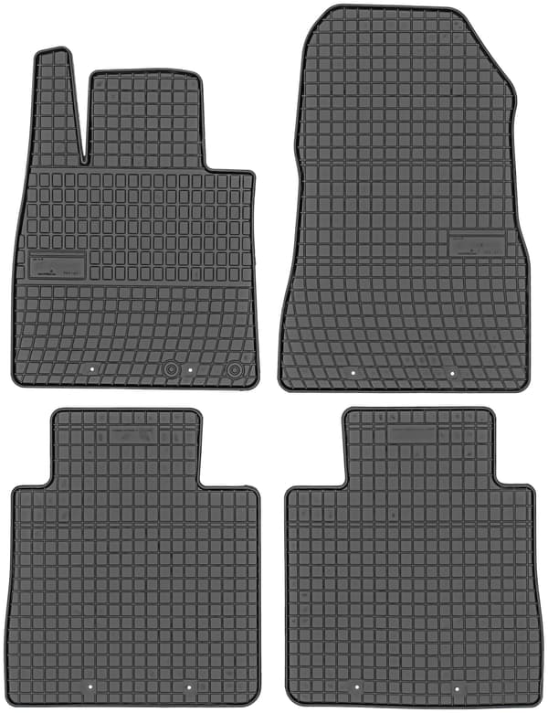 Nissan Note II Hatchback fra 2013 SÆT - gummimåtter + bagagerumsmåtte